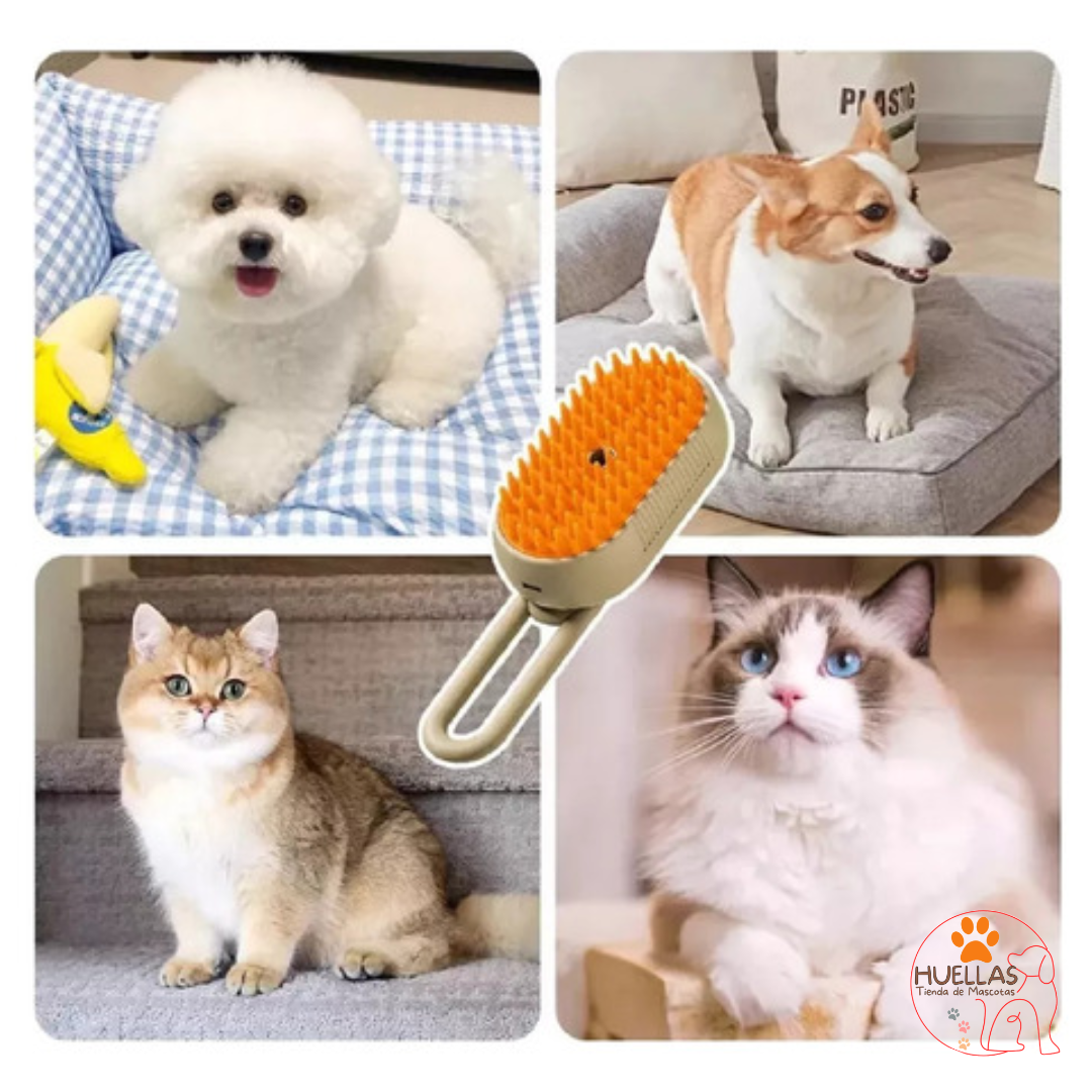 🧼 VapoBrush: El cepillo a vapor que transforma el cuidado de tu mascota.