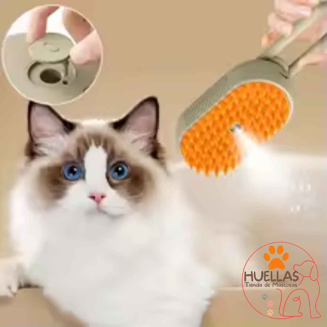 🧼 VapoBrush: El cepillo a vapor que transforma el cuidado de tu mascota.